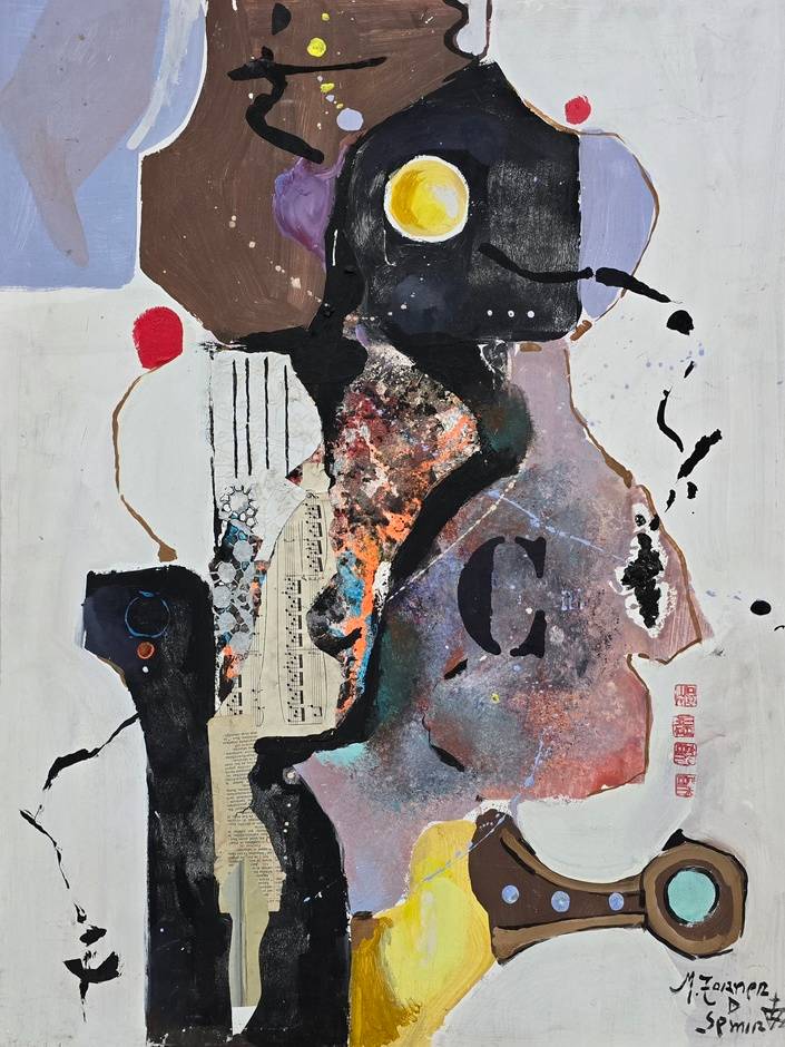 Abstract Oil Painting