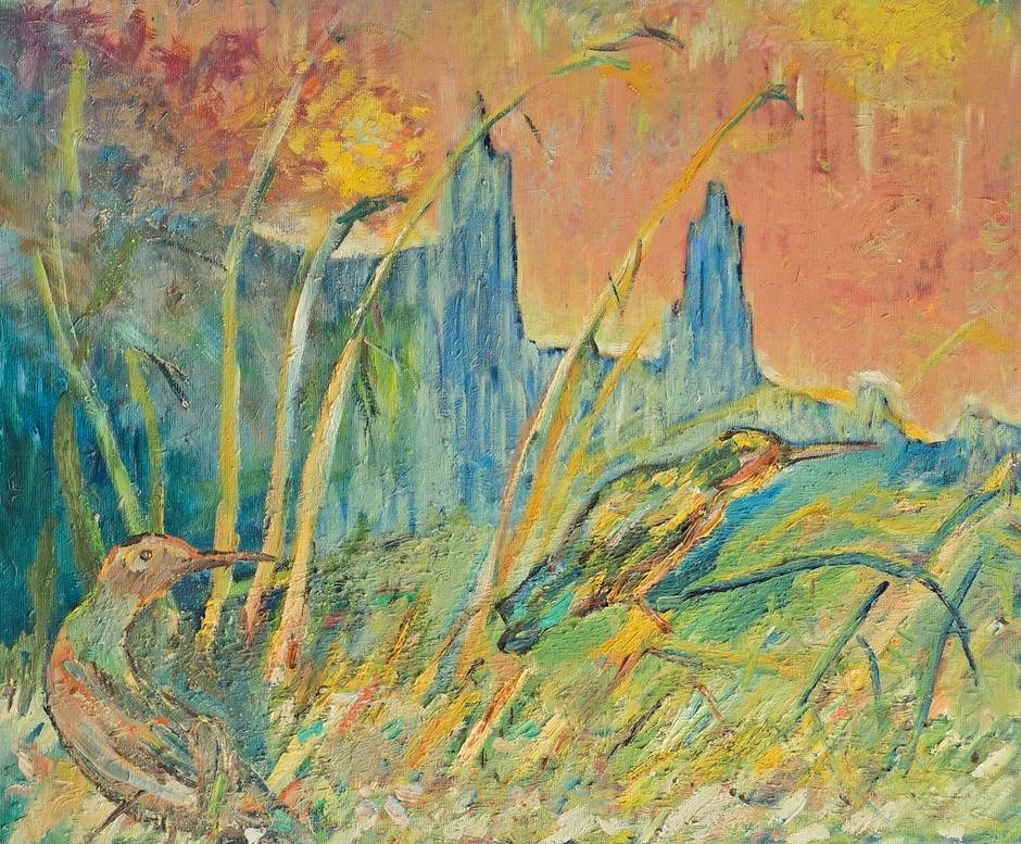 Girona Oil Painting