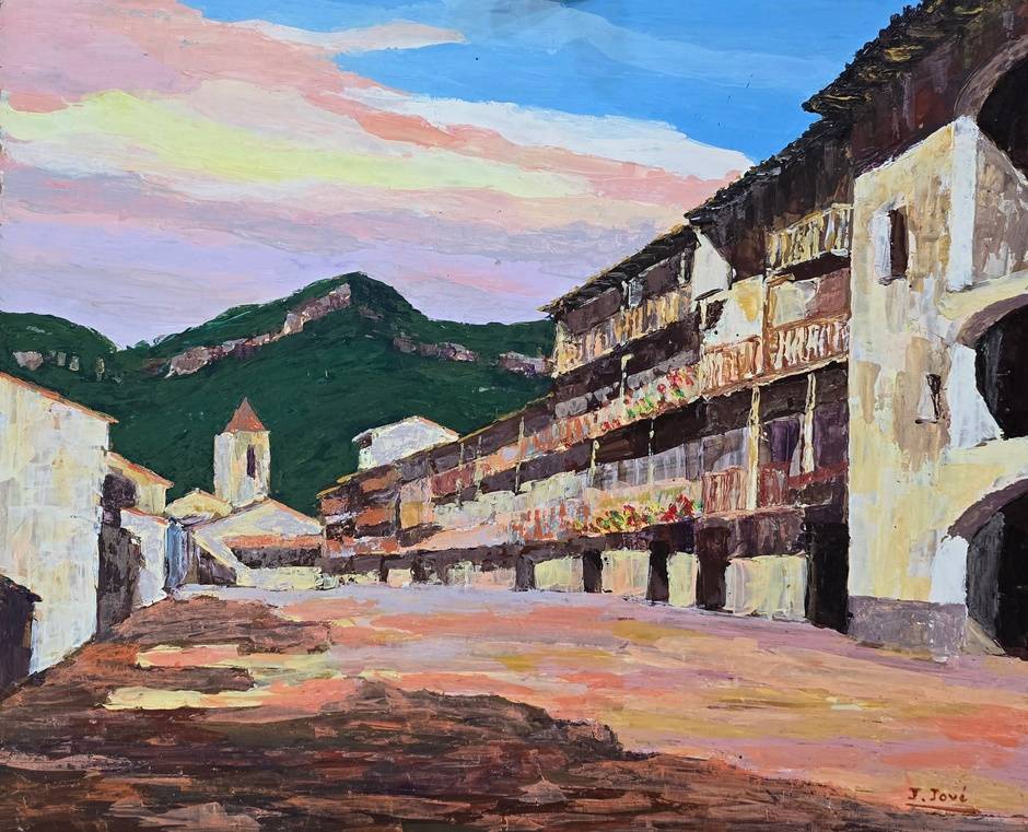Hostalets d'en Bas Oil Painting