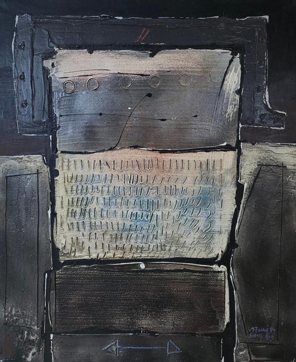 Abstract Oil Painting