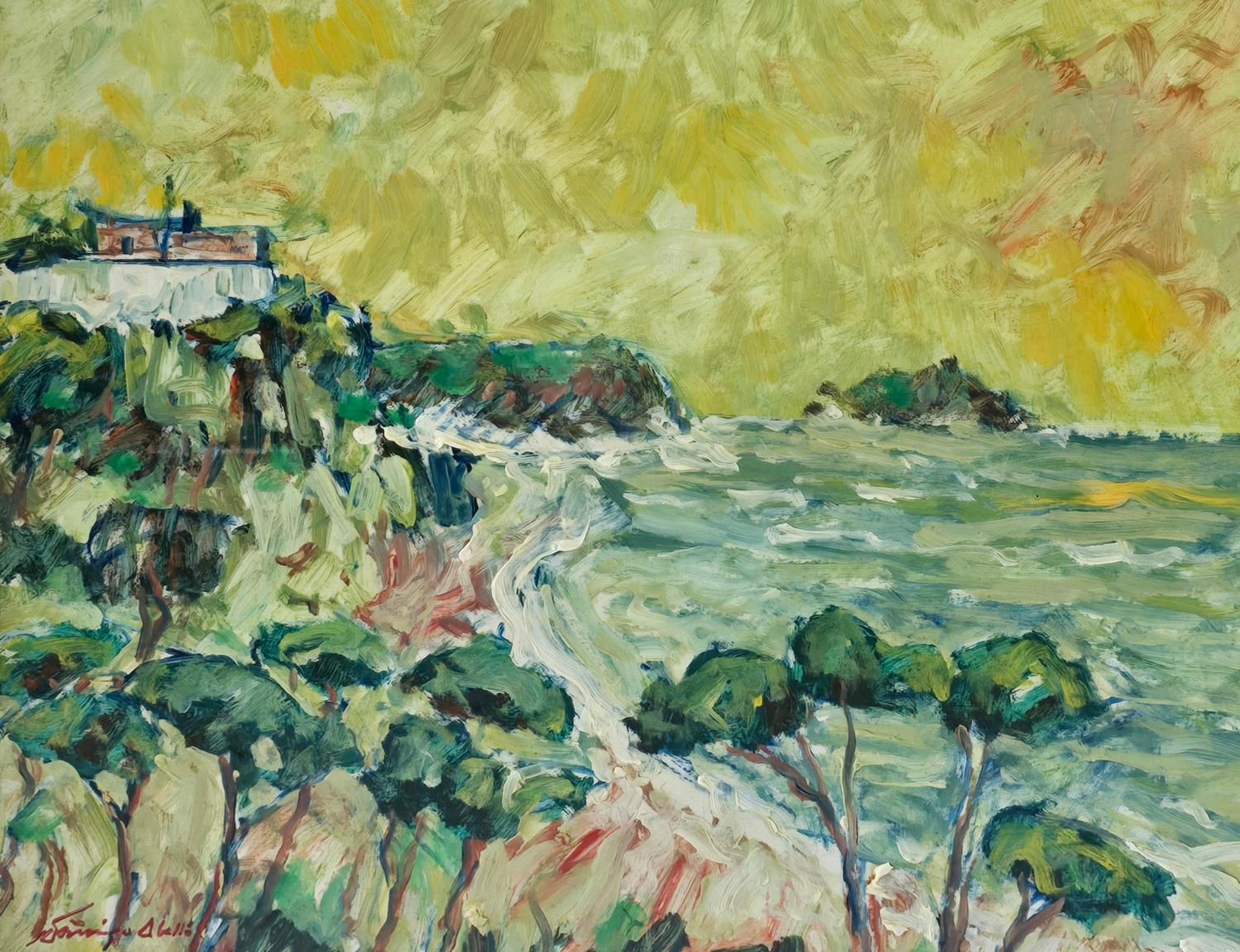 Landscape Oil Painting, image 2